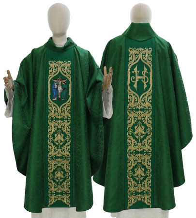 Gothic Chasuble "Crucifixion" 588-Z25g