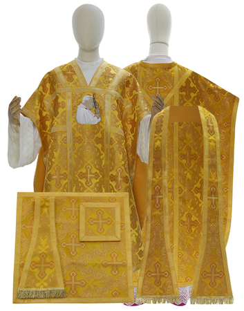 Chasuble en soie "Saint Philippe Neri" Jean-Paul II