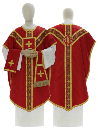 Casulla estilo Pugin PY087-25