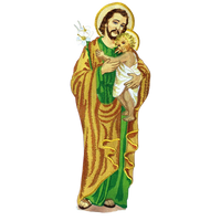 Applicazione ricamata "San Giuseppe