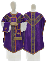 Pugin style chasuble PY113-25