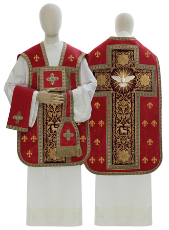 Roman chasuble Moire R945-A90