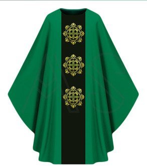 Chasuble gothique G440-AZ