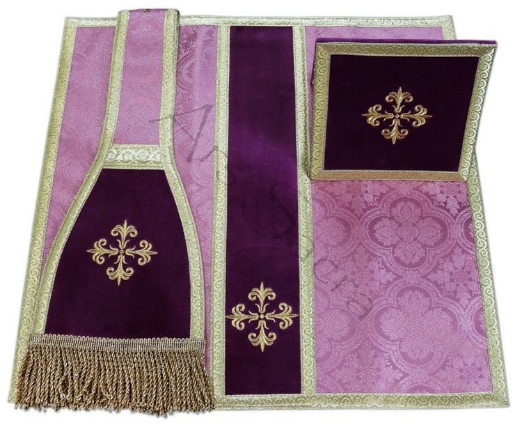 Burse, maniple, chalice veil VMB-AR25