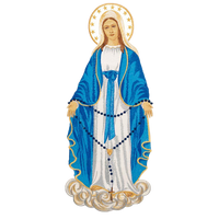 Applicazione ricamata "Nostra Signora del Rosario"