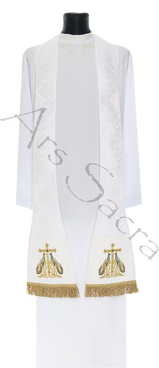 Estola romana "Tema del pavo real" SH758-B25