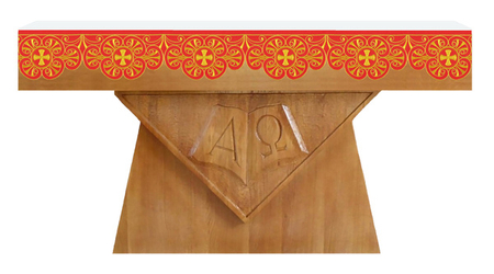 Tovaglia d'altare ricamata OBR-45