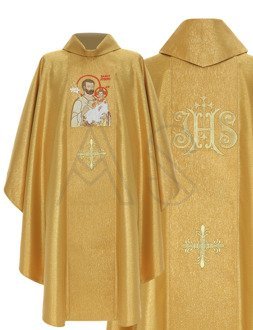 Gotische Kasel "St. Josef von Nazaret" 432-G63g