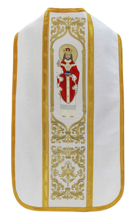 Chasuble romaine "Christ le roi" R468-K25