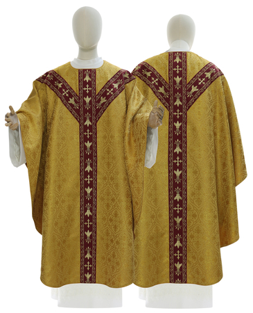 Chasuble semi-gothique GY660-GC16