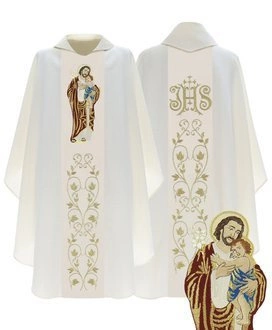 Casulla gótica "Saint Joseph" 469-K