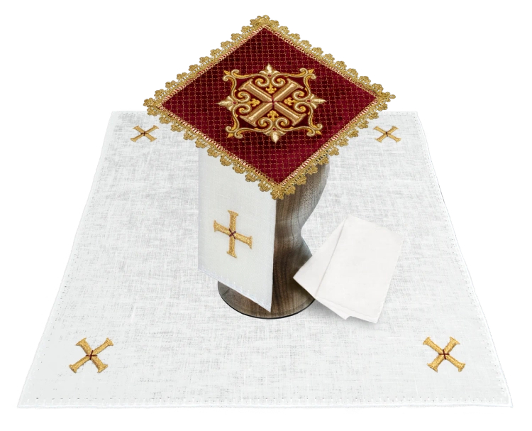 Linge d'autels "Croix" AL-SET-38