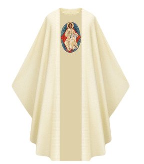Casulla gótica "Jesús Resucita" G446-AK