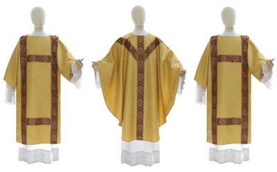 Chasuble en style semi-gothique, DalmatiqueSET-GYDF202-25
