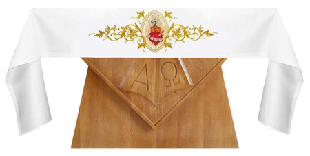 Manteles de altar "Corazón de María"