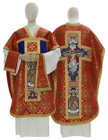 Seiden-Kasel "Heilige Dreifaltigkeit" F778-8