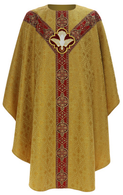 Casulla semigótica "Espíritu Santo" GY212-GC16