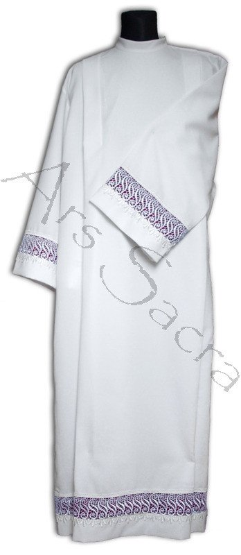 Alb with purple lining A2-F