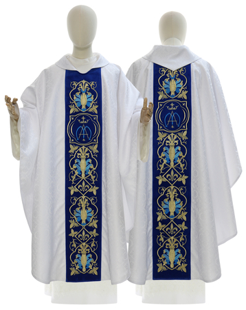 Marian Gothic Chasuble 872-ABN25