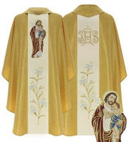 Chasuble gothique "Saint Joseph" 471-GK25