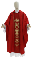 Chasuble gothique IHS